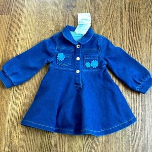 Adorable denim mayoral spring dress. Brand new with tags